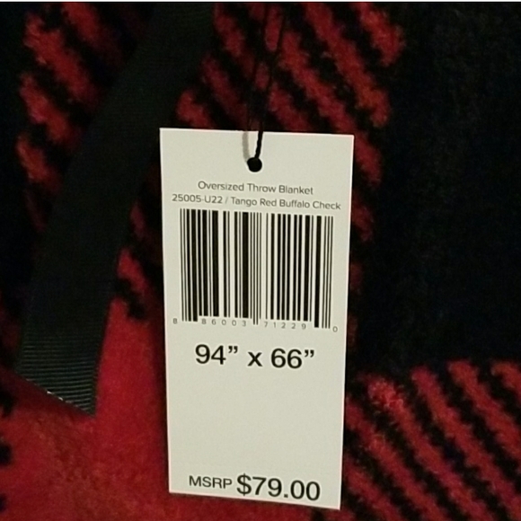 Vera Bradley Oversized Throw Blanket - Picture 2 of 3